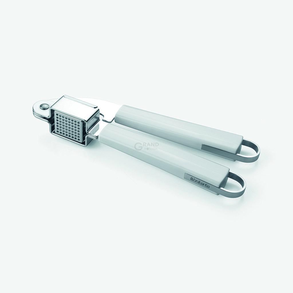 Brabantia Прес для часнику 18,8 см білий Essential | https://grandposuda.com.ua