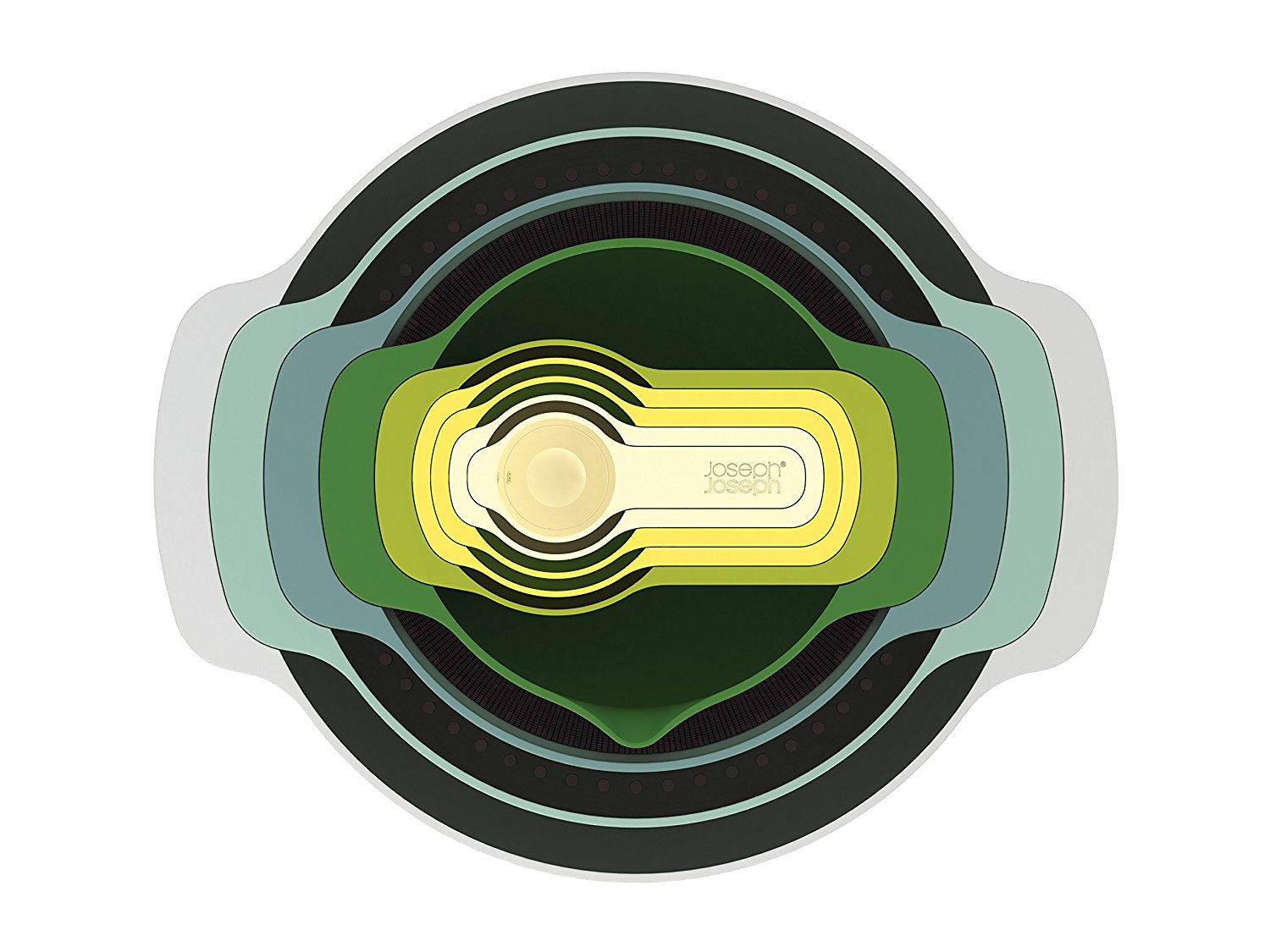 Joseph Joseph Набор мисок 9 предметов Nest Plus Opal | https://grandposuda.com.ua
