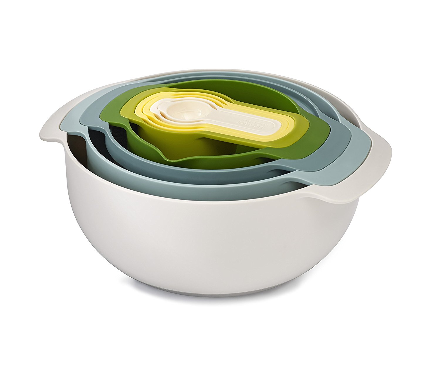 Joseph Joseph Набір мисок 9 предметів Nest Plus Opal | https://grandposuda.com.ua