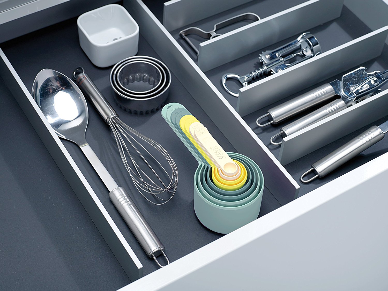Joseph Joseph Мерные стаканчики 8 предметов Opal Nest Measure | https://grandposuda.com.ua