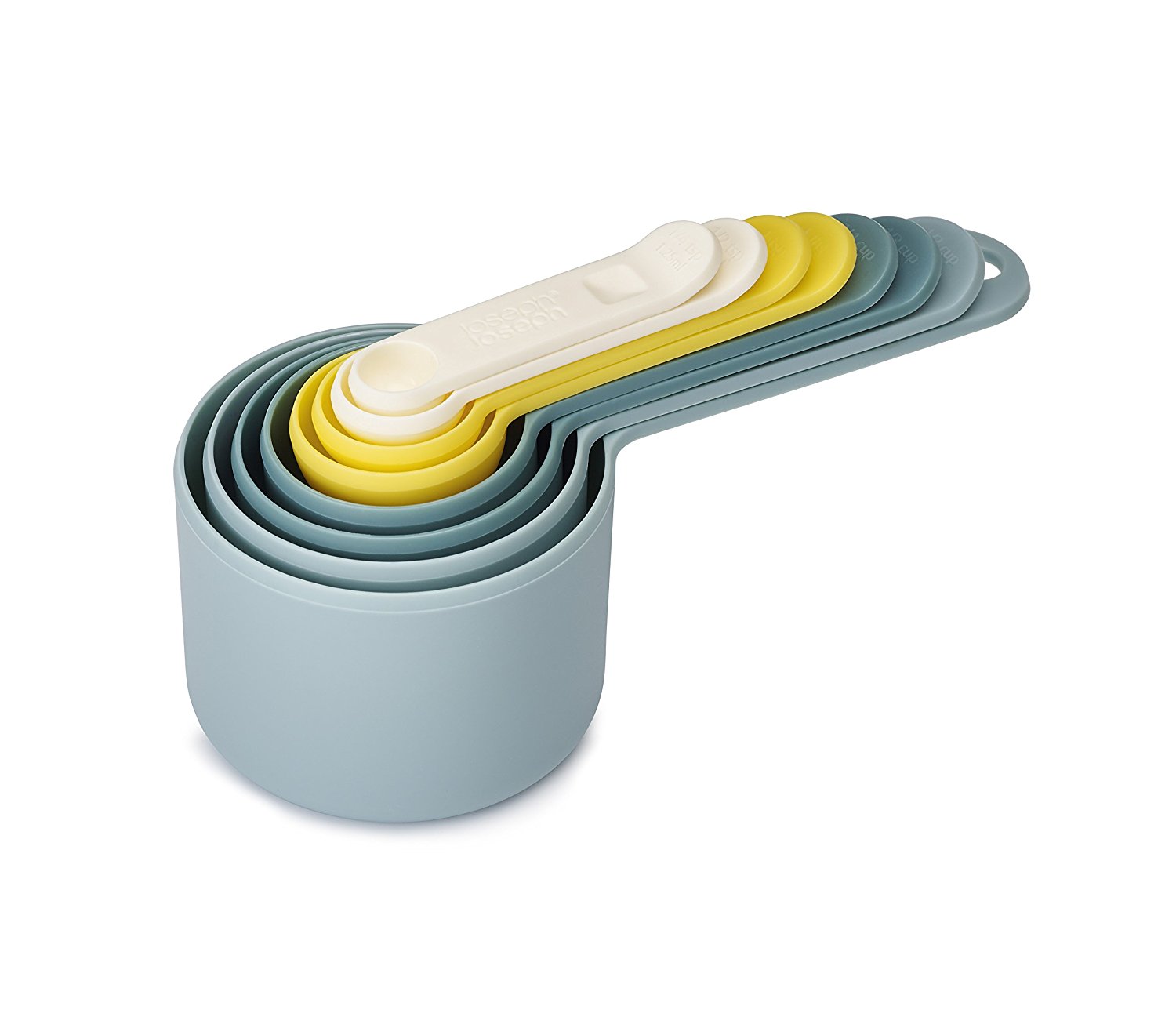 Joseph Joseph Мерные стаканчики 8 предметов Opal Nest Measure | https://grandposuda.com.ua