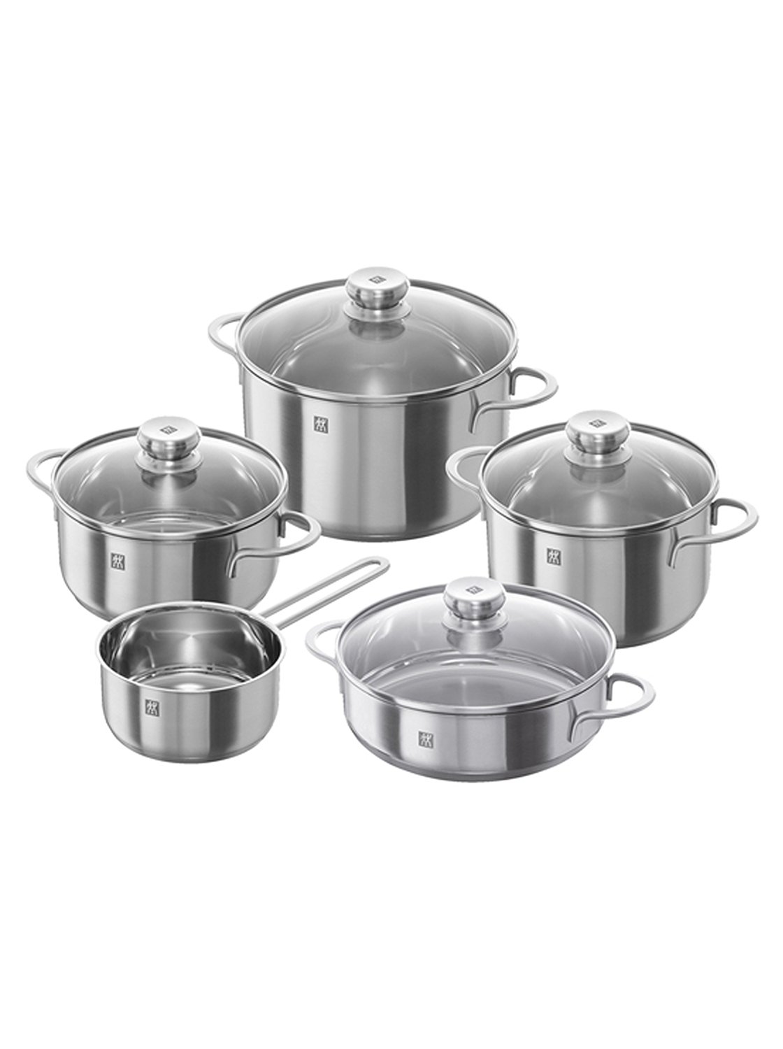 Zwilling Набір каструль 5 предметів Twin Nova | https://grandposuda.com.ua