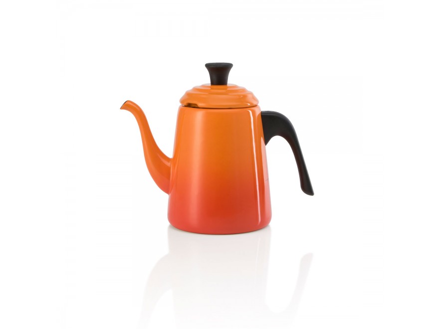 Le Creuset Чайник для пуровера 0,7 л, помаранчевий Flame | https://grandposuda.com.ua