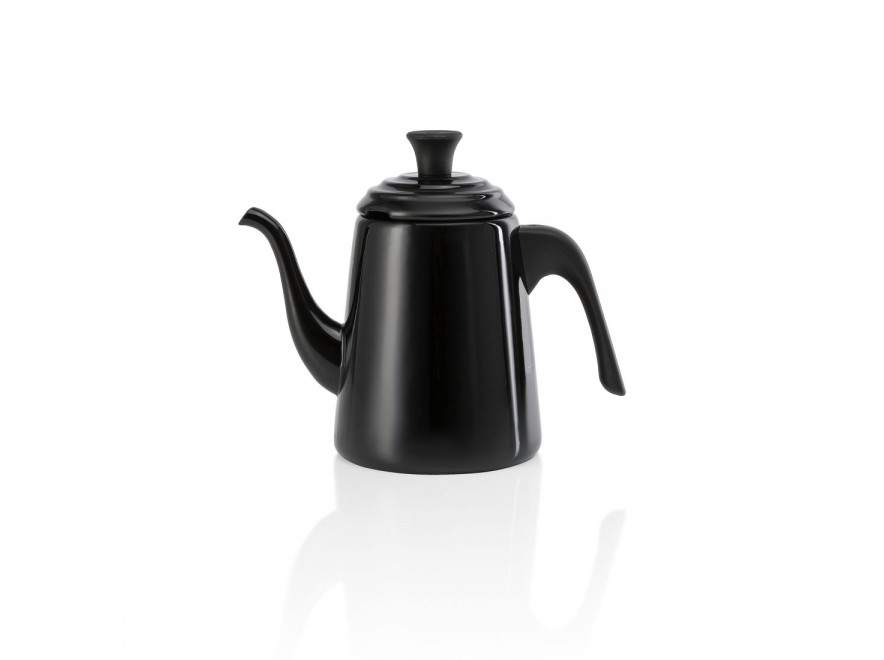 Le Creuset Чайник для пуровера 0,7 л, чорний Black | https://grandposuda.com.ua
