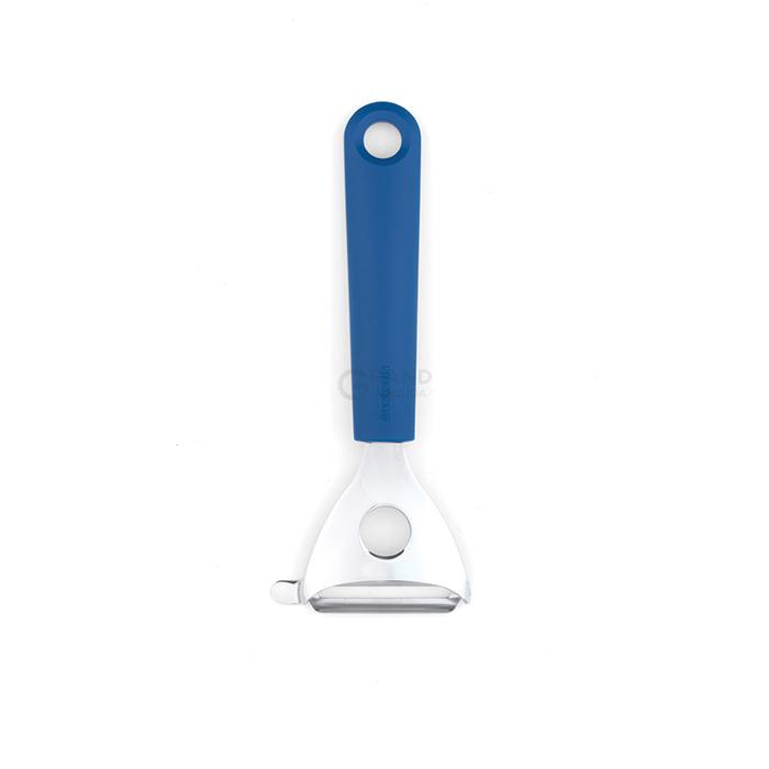 Brabantia Ніж для чищення Т-подібної форми 19 см синій Tasty Colours | https://grandposuda.com.ua