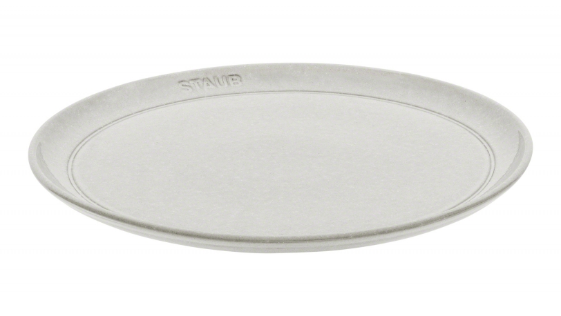 Staub Сервировочное блюдо 26 см White Truffle | https://grandposuda.com.ua