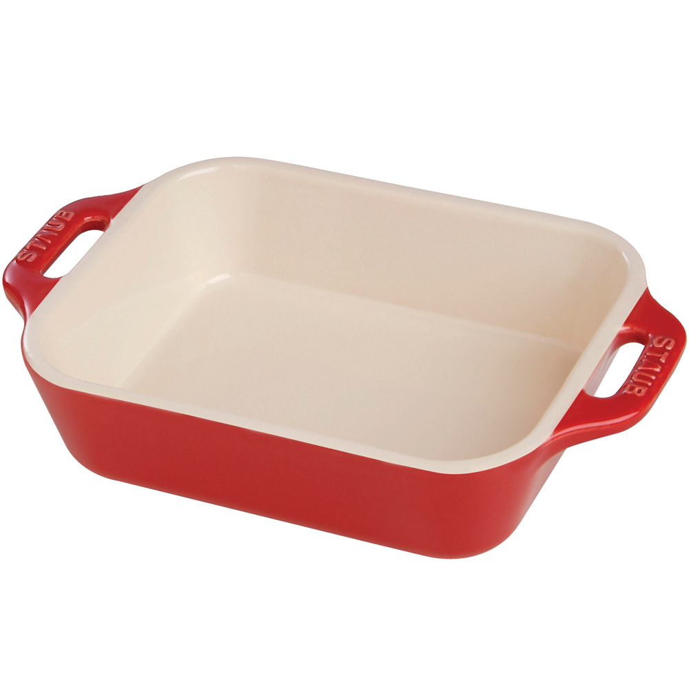 Staub Форма для запекания прямоугольная 14 х 10 см Cherry | https://grandposuda.com.ua