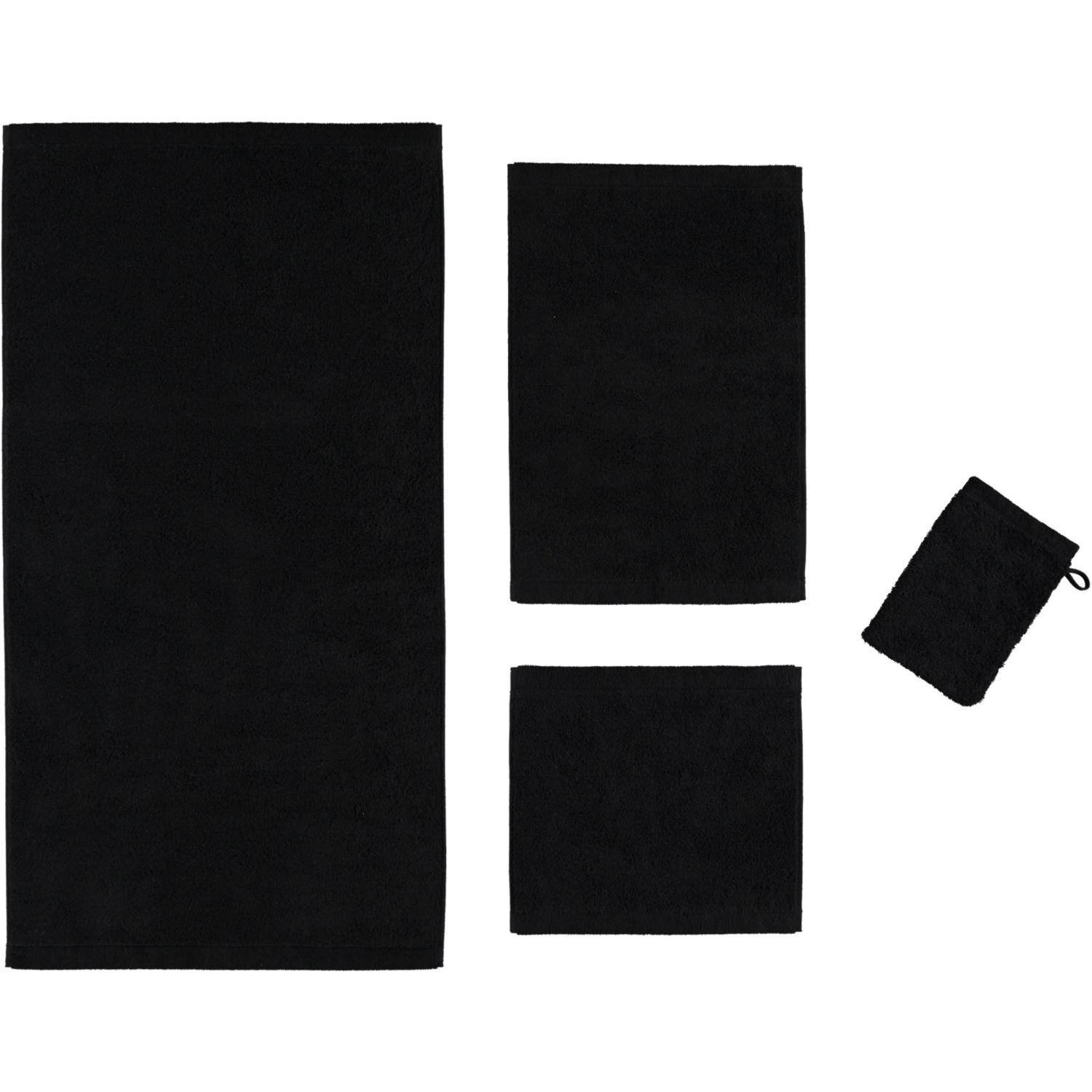 Рушник для рук 50 х 100 см Black Lifestyle Cawo | https://grandposuda.com.ua
