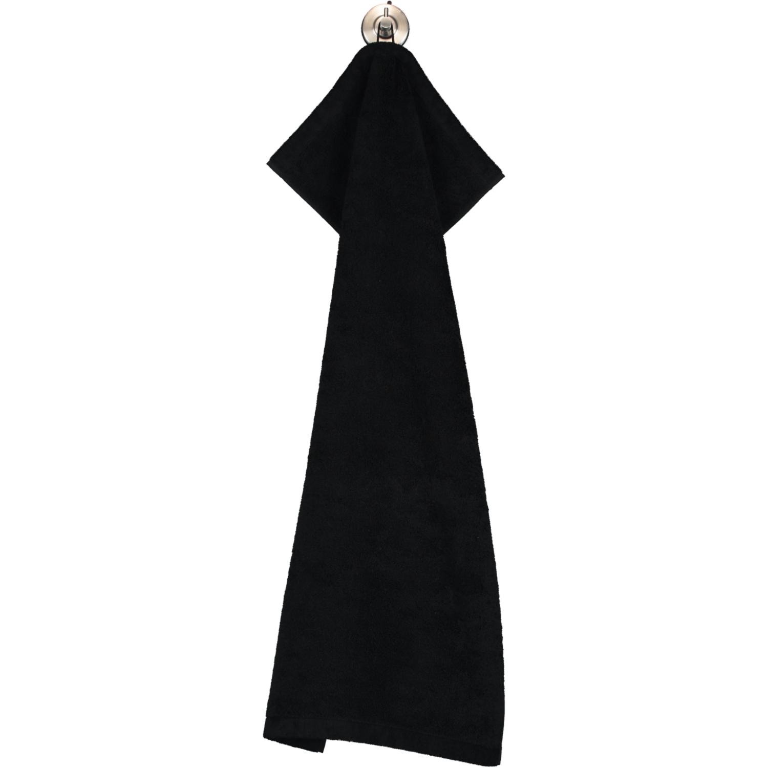 Рушник для рук 50 х 100 см Black Lifestyle Cawo | https://grandposuda.com.ua