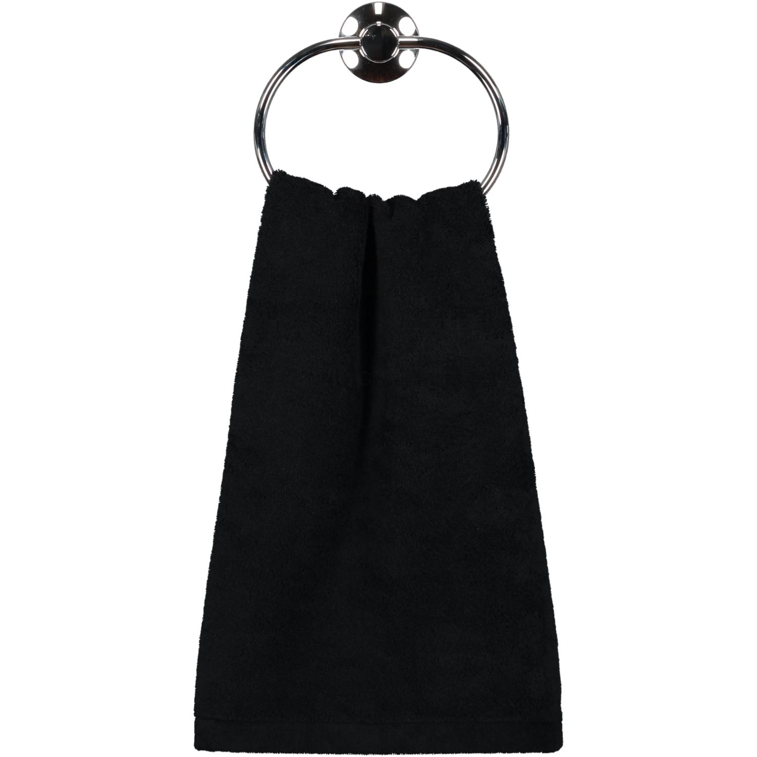 Рушник для рук 50 х 100 см Black Lifestyle Cawo | https://grandposuda.com.ua