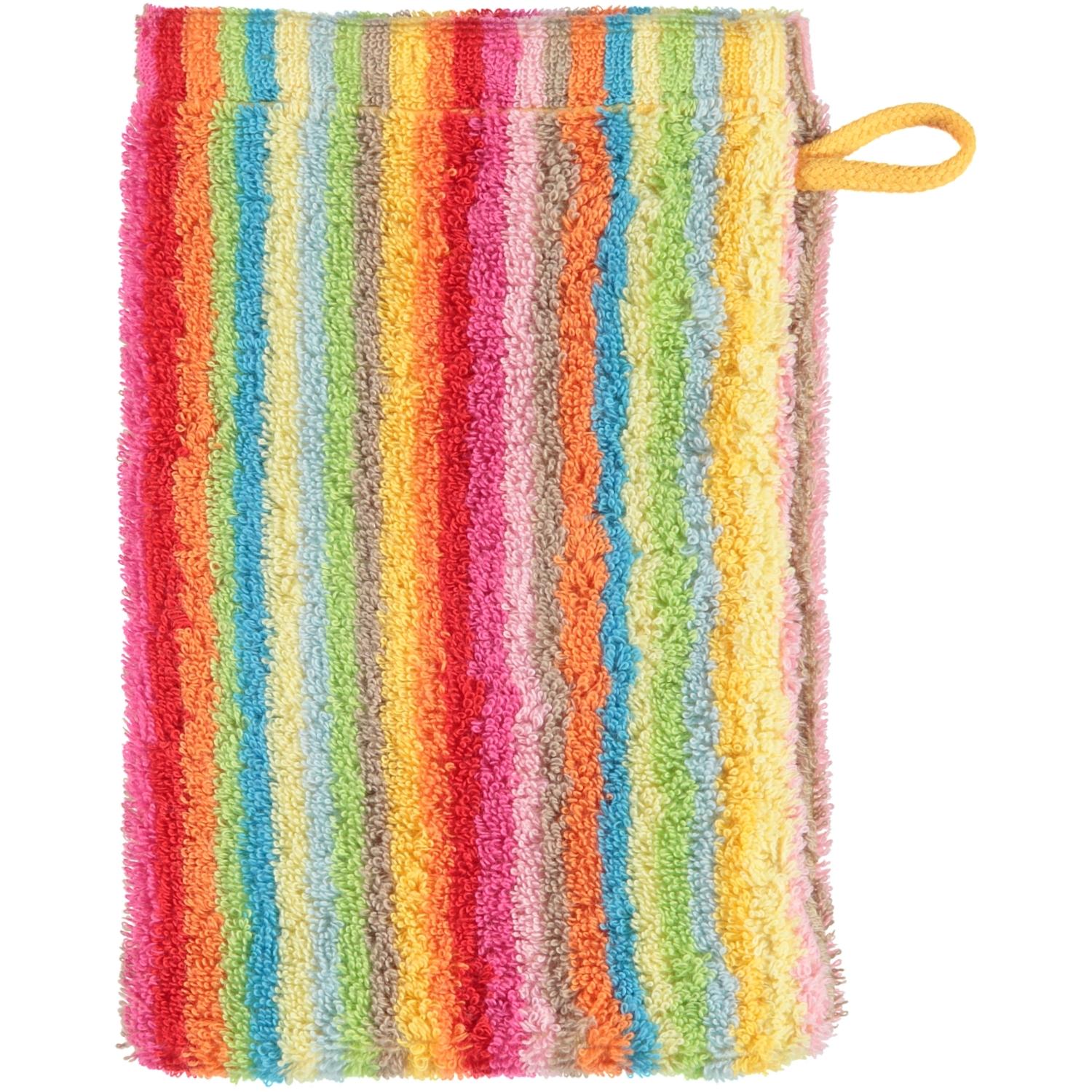 Мочалка-варежка 16 х 22 см Multicolor Stripe Lifestyle Cawo | https://grandposuda.com.ua