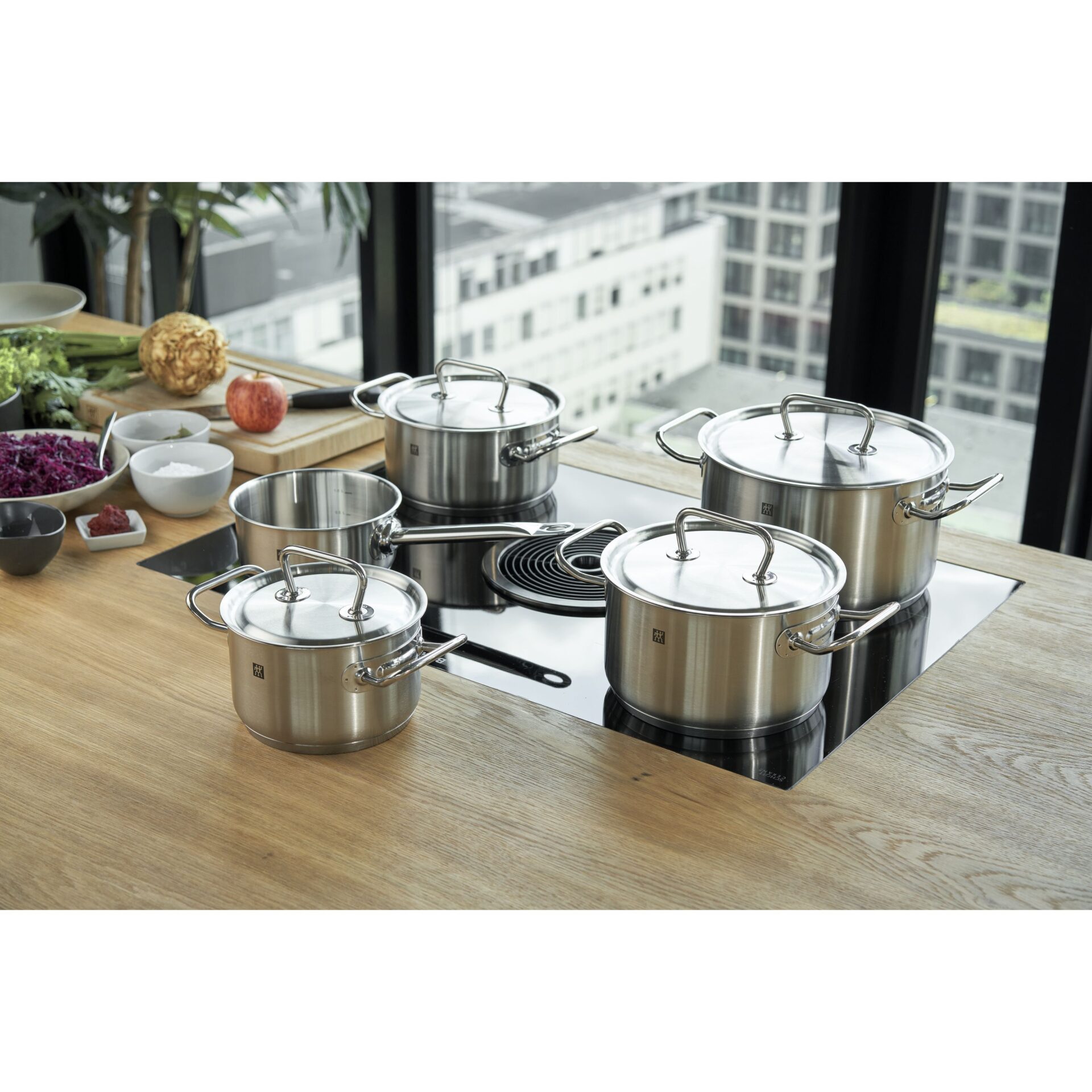 Zwilling Набор кастрюль 5 предметов Twin Classic | https://grandposuda.com.ua