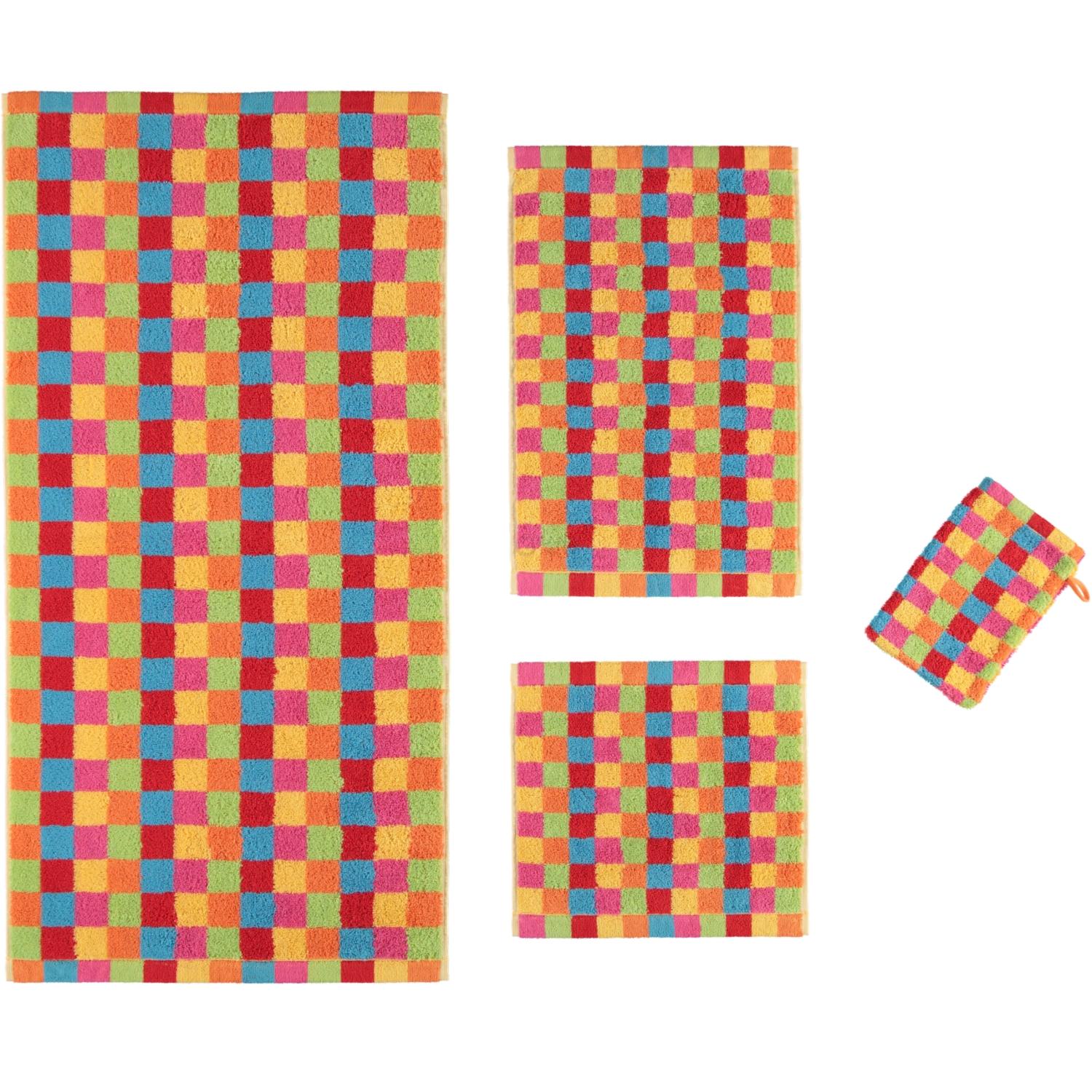 Рушник для рук 50 х 100 см Multicolor Cube Karo Lifestyle Cawo | https://grandposuda.com.ua