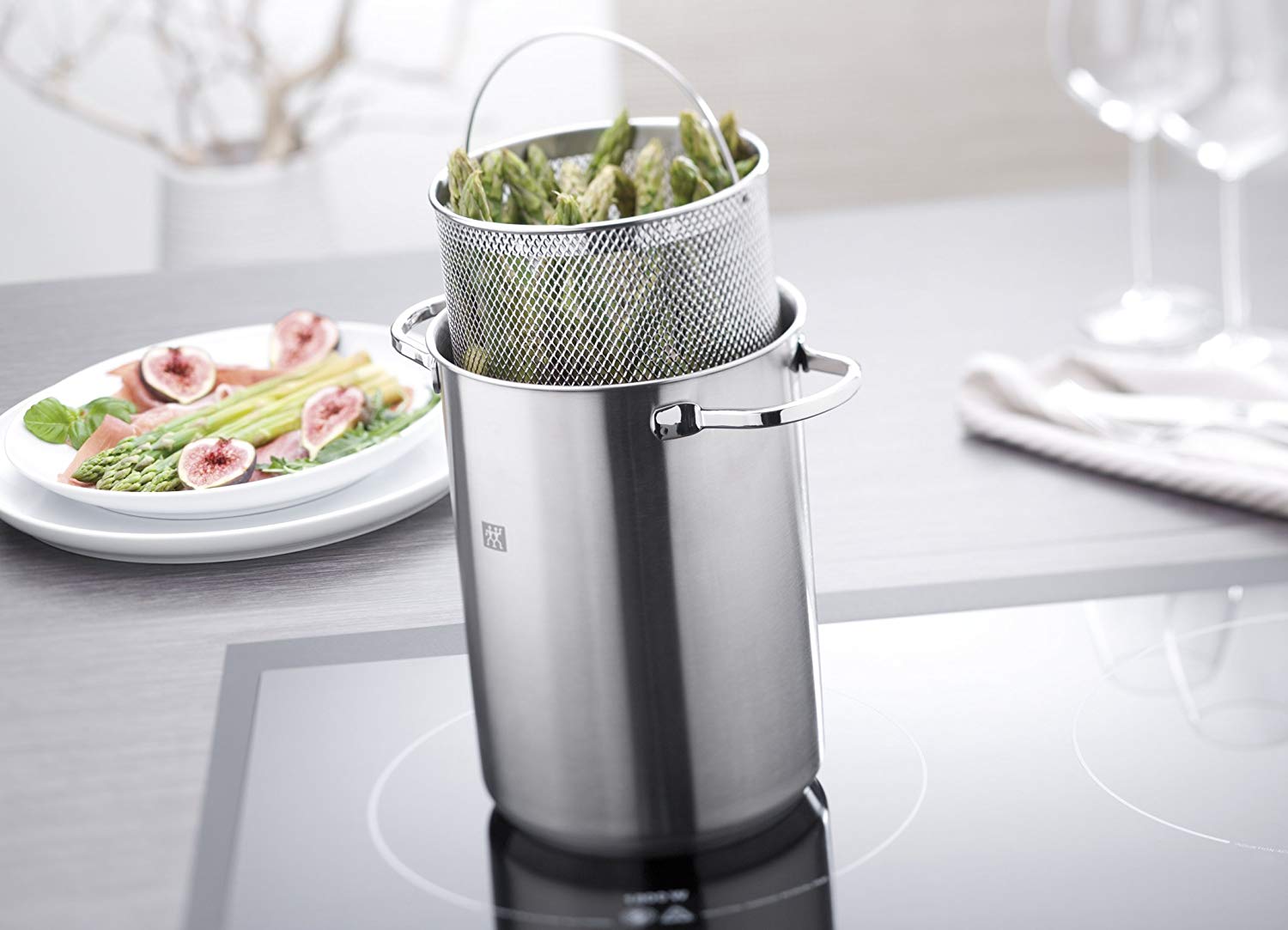 Zwilling Каструля для спаржі і пасти з кришкою 16 см Twin Specials | https://grandposuda.com.ua