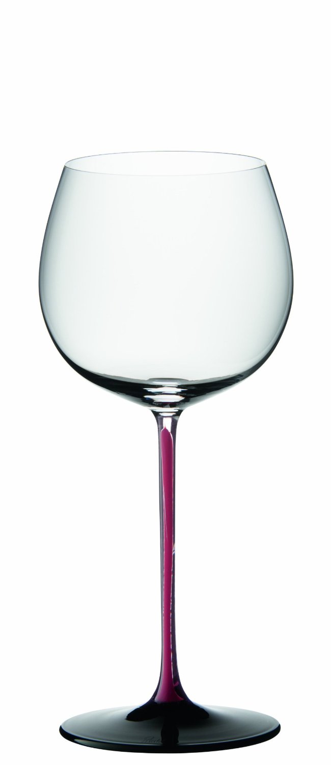 Riedel Фужер Montrachet (Chardonnay) 500 мл, кришталь з чорним підставою, ручна робота, Somelliers Black Tie | https://grandposuda.com.ua
