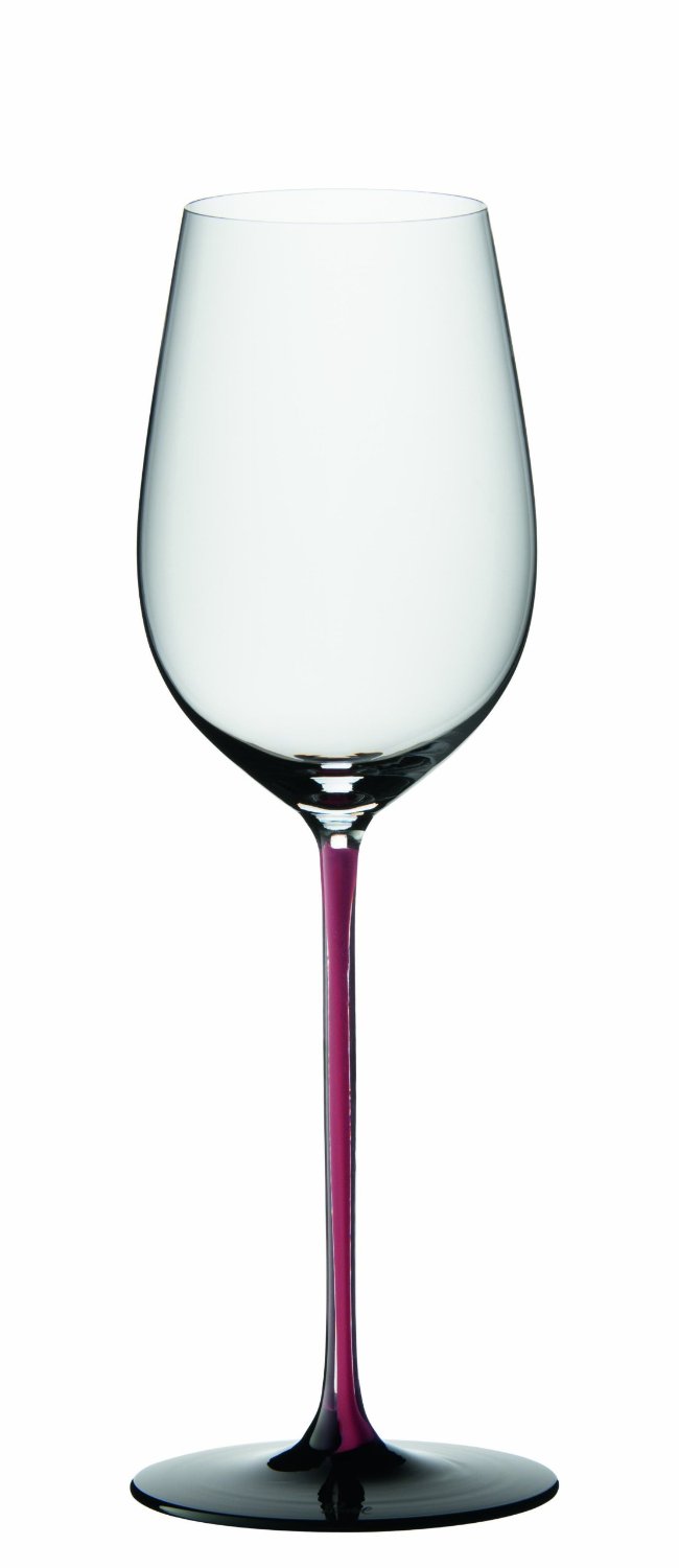 Riedel Фужер Riesling Grand Cru 380 мл, кришталь з чорним підставою, ручна робота, Black Series | https://grandposuda.com.ua