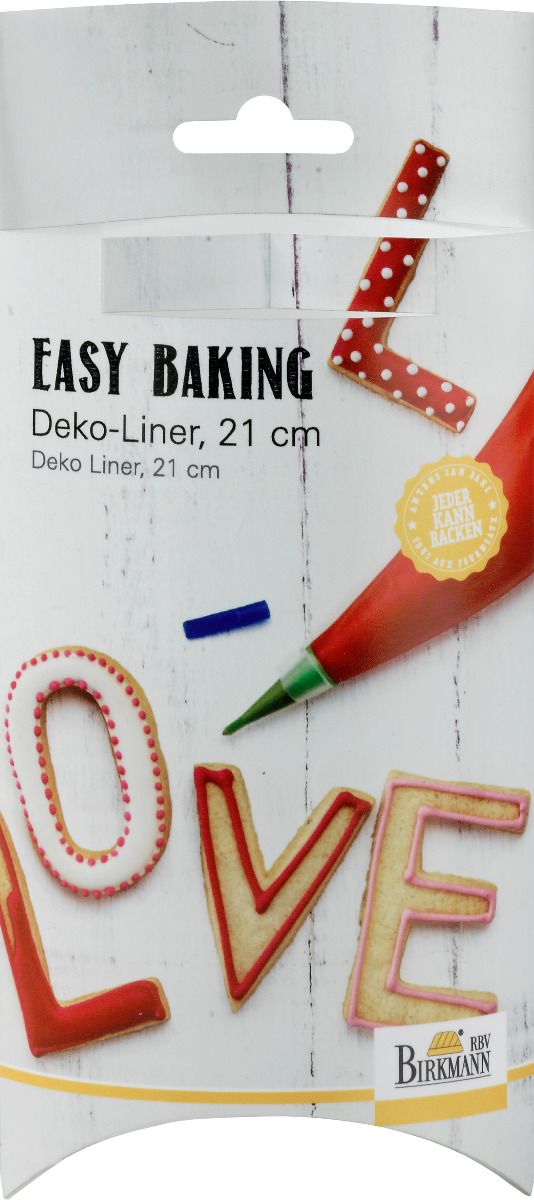 RBV Birkmann Кондитерський мішок, 11 предметів, 21 см, Easy Baking | https://grandposuda.com.ua