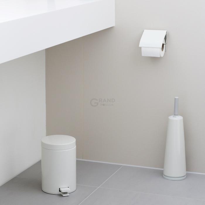 Brabantia Тримач для туалетного паперу білий Classic | https://grandposuda.com.ua
