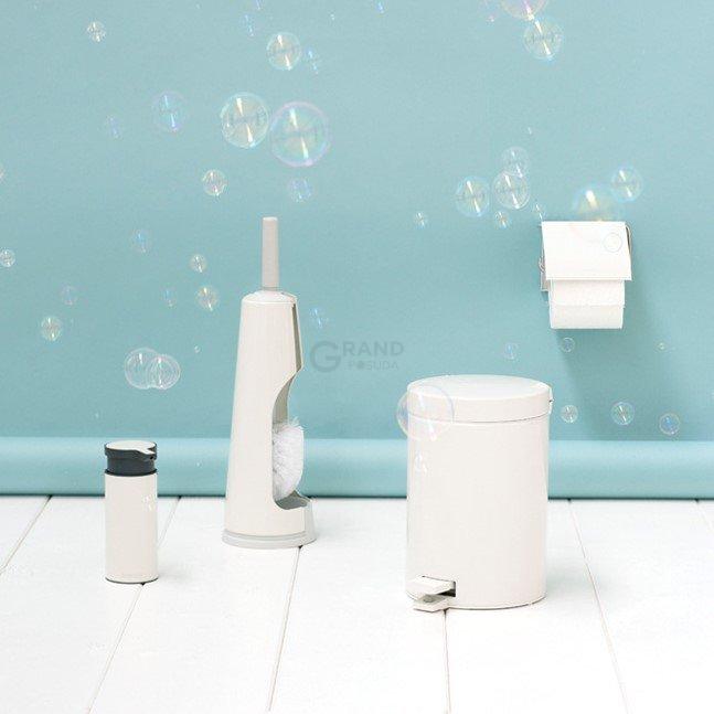 Brabantia Тримач для туалетного паперу білий Classic | https://grandposuda.com.ua