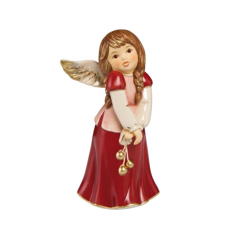 Goebel Фігурка Ангел в захопленніWeihnachtsengel bordeaux Engelsfiguren | https://grandposuda.com.ua
