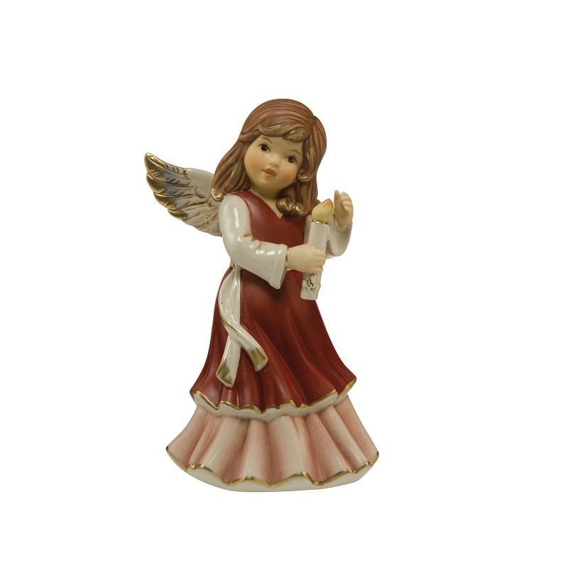 Goebel Фігурка Святковий випадокWeihnachtsengel bordeaux Engelsfiguren | https://grandposuda.com.ua