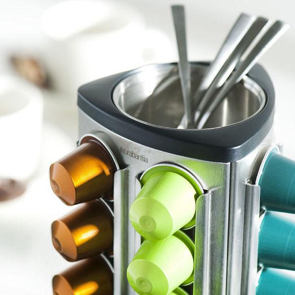Brabantia Диспенсер для хранения кофейных капсул Nespresso | https://grandposuda.com.ua