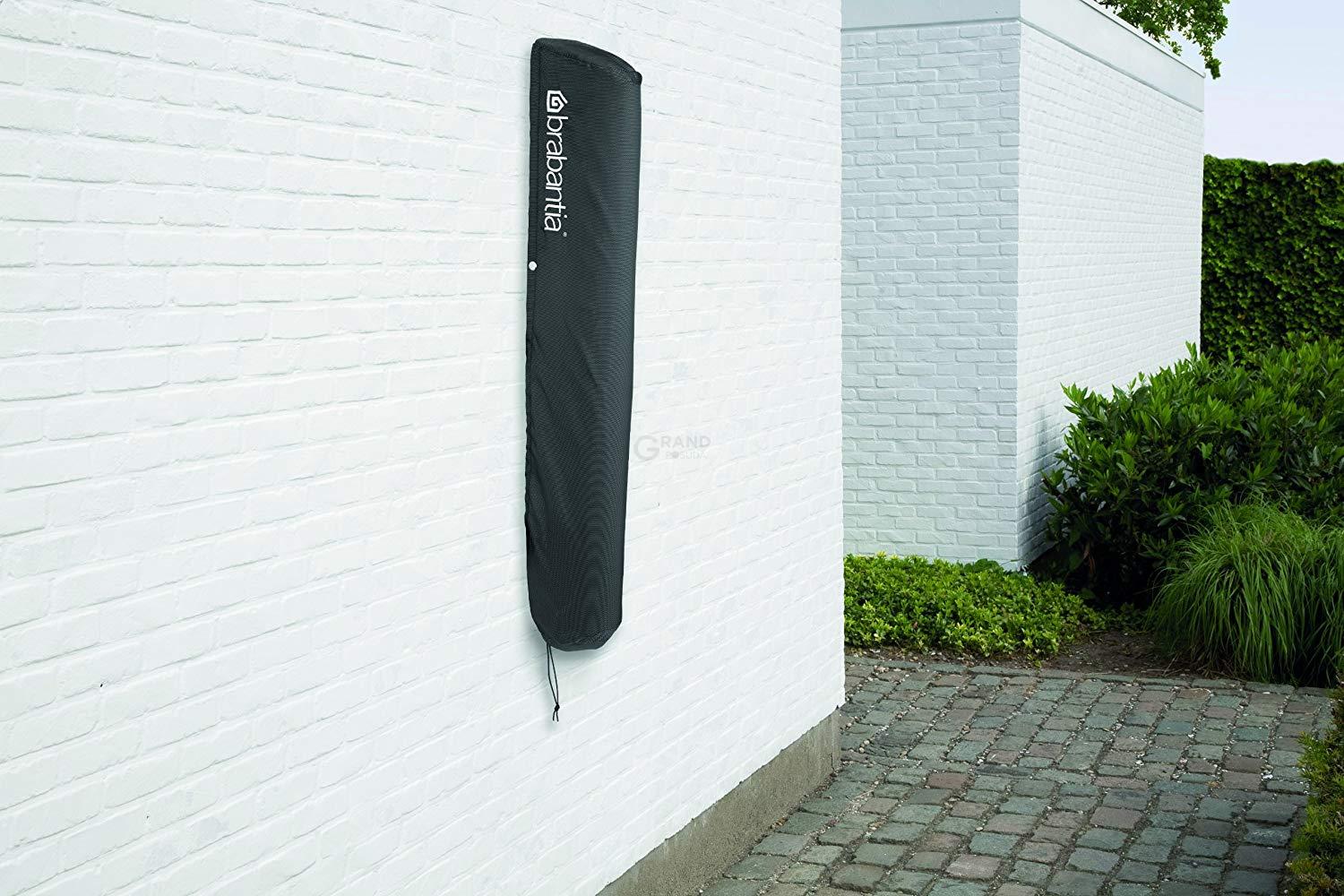 Brabantia Защитный чехол для сушилки черный WallFix | https://grandposuda.com.ua