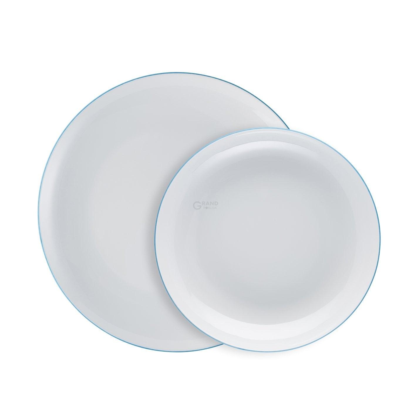 Arzberg Набір тарілок 2 предмета, блакитний Cucina | https://grandposuda.com.ua