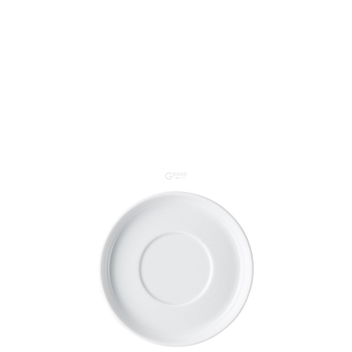 Arzberg Блюдце к чашке для кофе 15 см, белое Cucina | https://grandposuda.com.ua