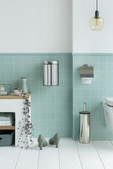 Brabantia Туалетний йоржик з тримачем матова сталь Profile | https://grandposuda.com.ua