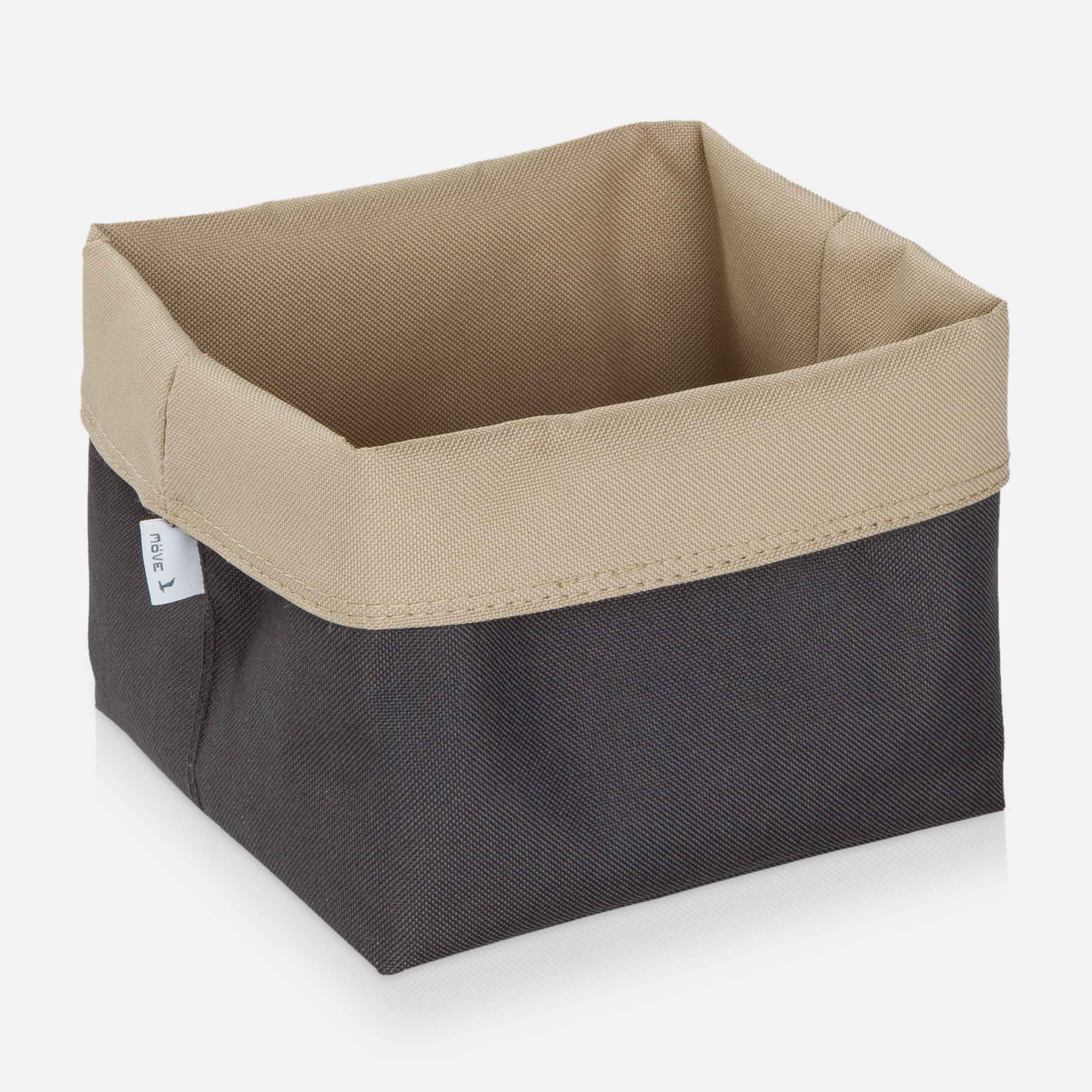 Кошик 3 л Two Tone сіра / Бежева Möve | https://grandposuda.com.ua