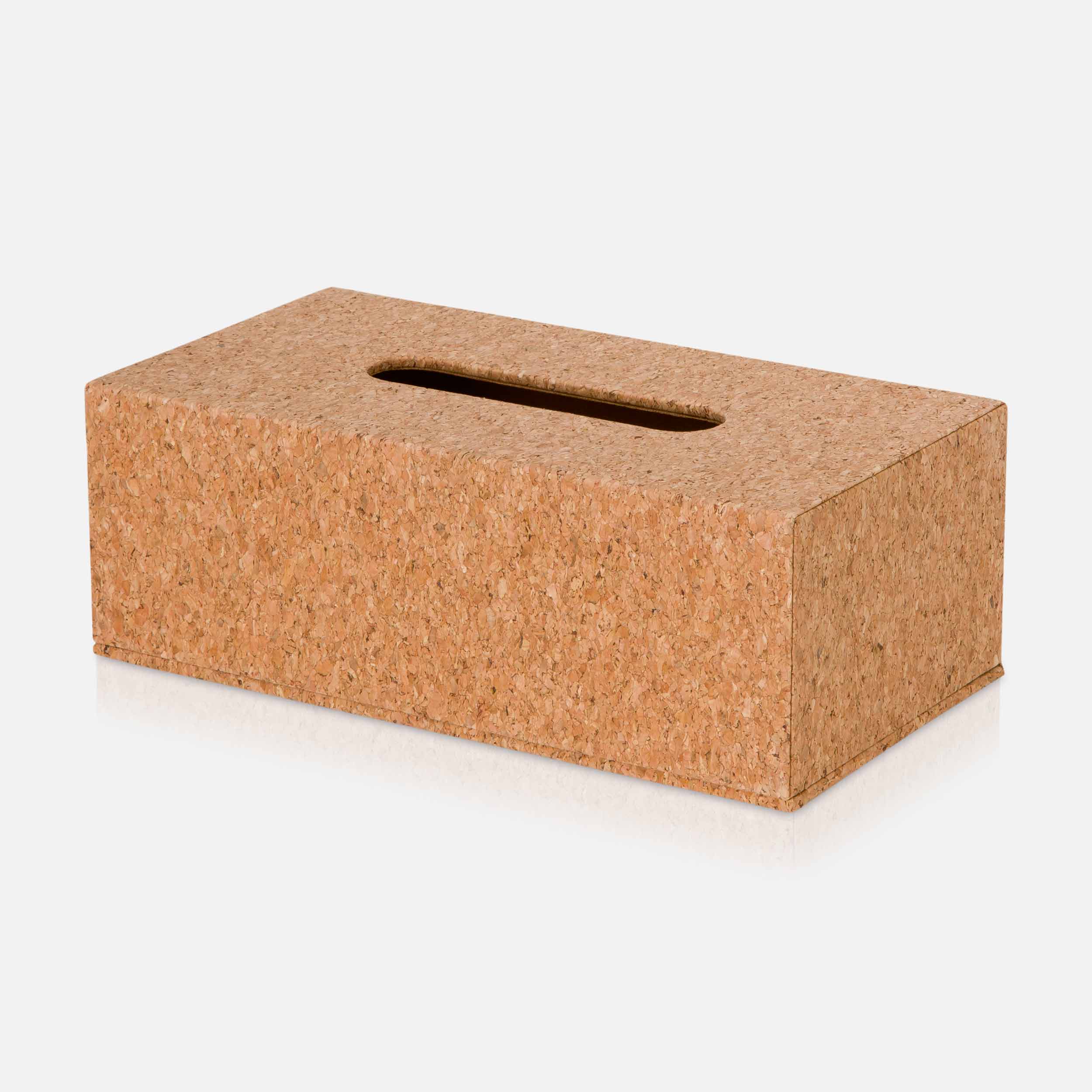 Коробка для паперових серветок прямокутна Cork Möve | https://grandposuda.com.ua