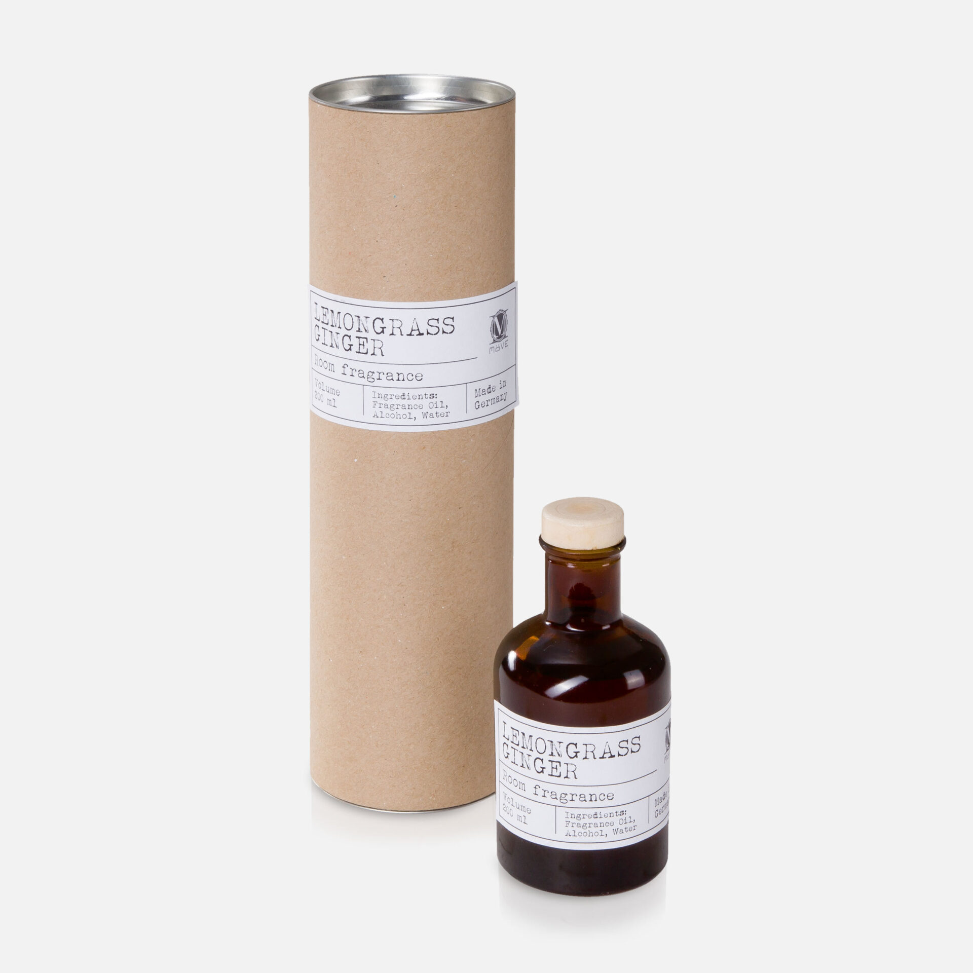 Свеча ароматическая Lemongrass Ginger Apothecary Möve | https://grandposuda.com.ua