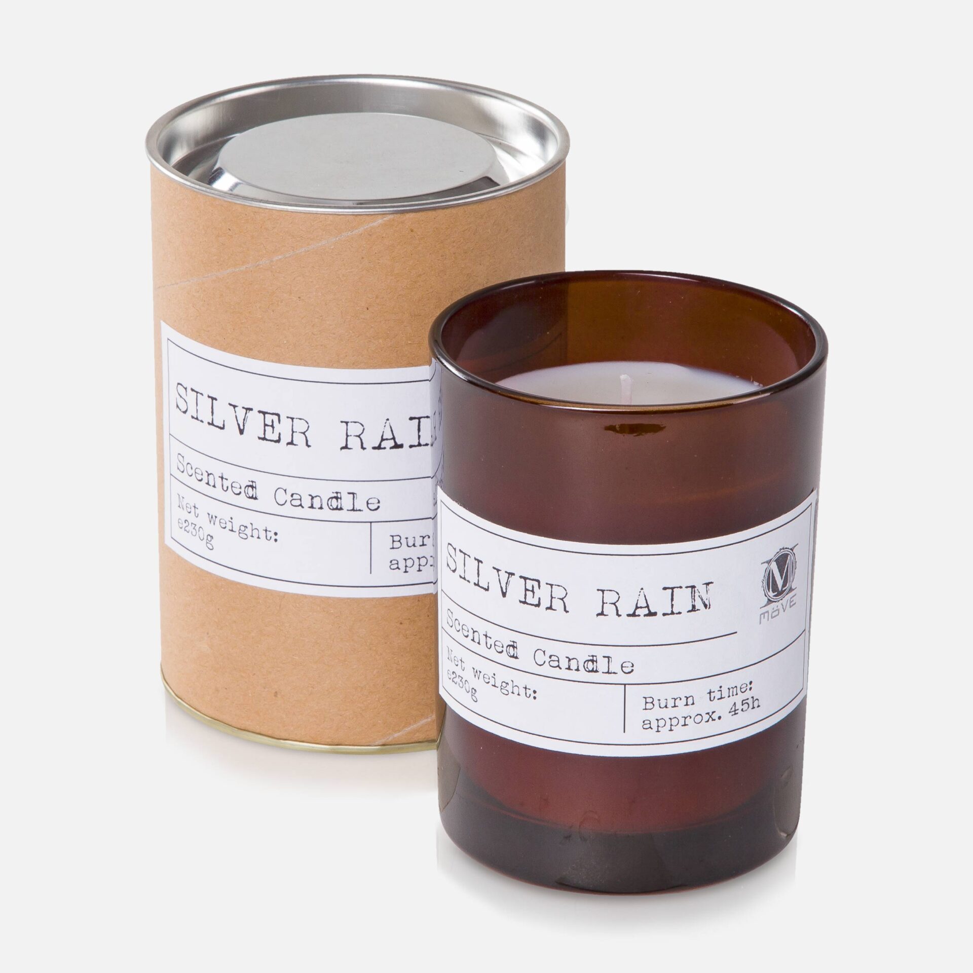 Свеча ароматическая Silver Rain Apothecary Möve | https://grandposuda.com.ua