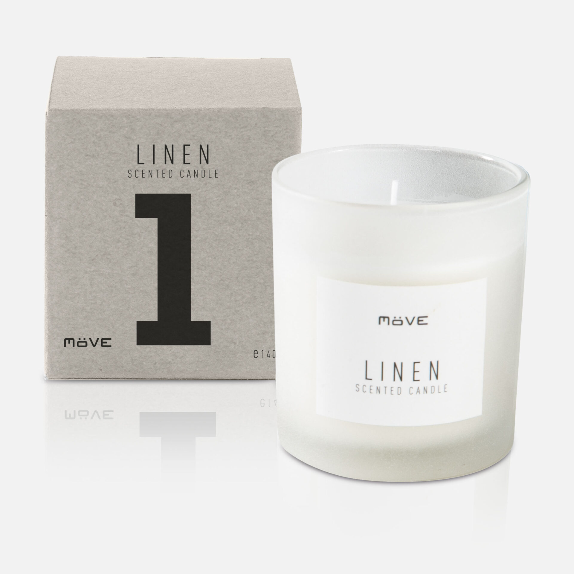 Свеча ароматическая Linen Essentials Möve | https://grandposuda.com.ua