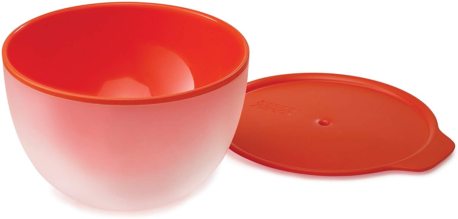 Joseph Joseph Пиала для микроволновки с крышкой оранжевая 0,55 л M-Cuisine Microwave Cool-Touch | https://grandposuda.com.ua
