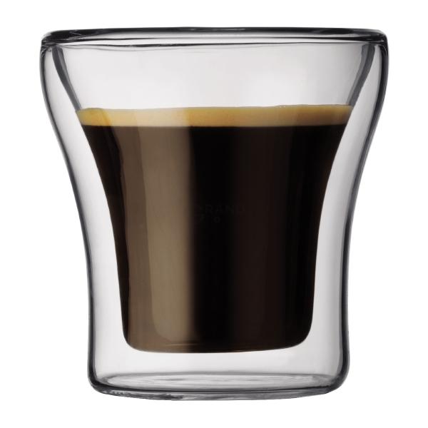 Bodum Cтакан с двойными стенками, набор 2 предмета, 0,1 л, Assam | https://grandposuda.com.ua