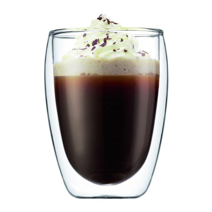 Bodum Набор стаканов с двойными стенками, 0,35 л, 2 предмета, Pavina | https://grandposuda.com.ua