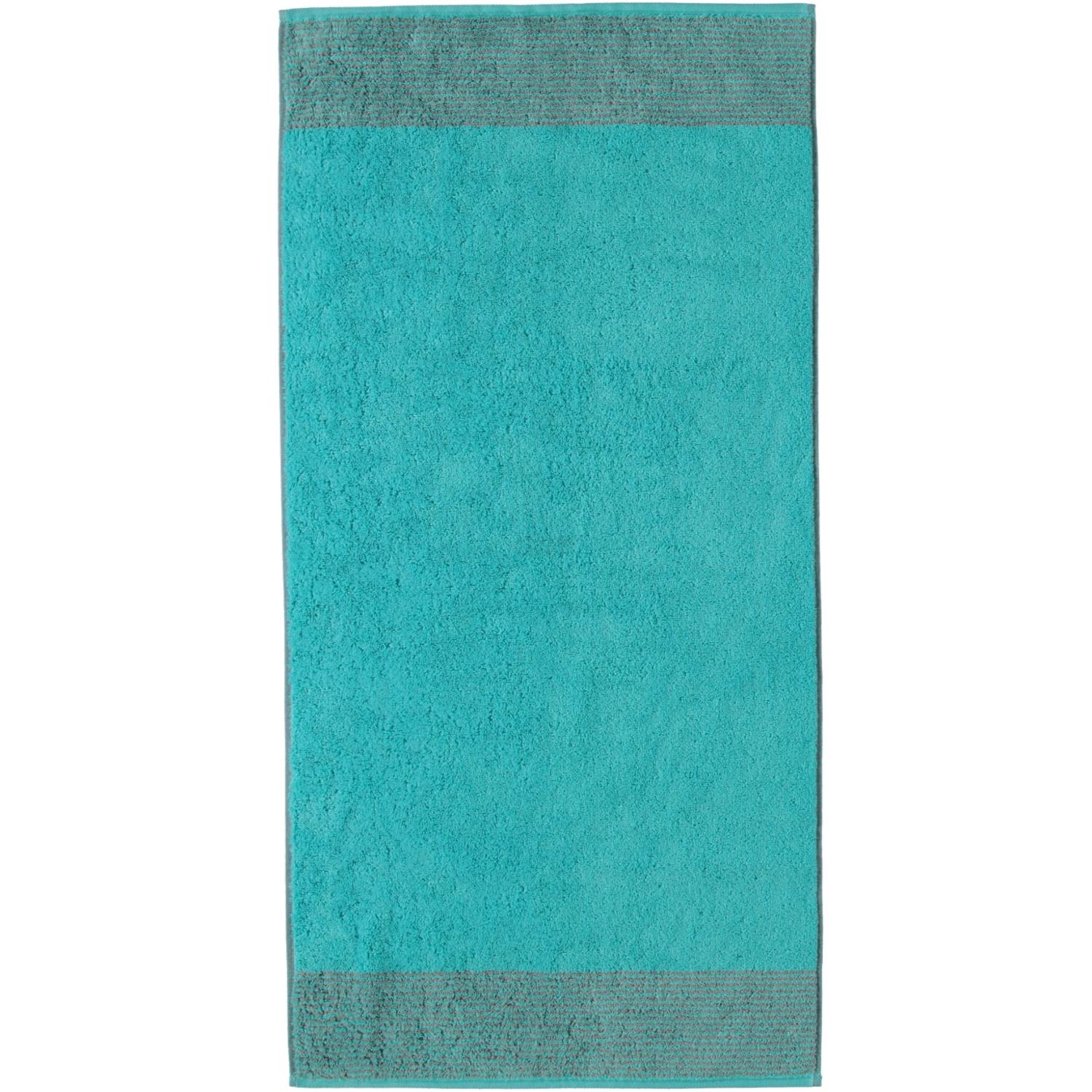 Полотенце для рук 50 х 100 см Turquoise Two-Tone Cawo | https://grandposuda.com.ua