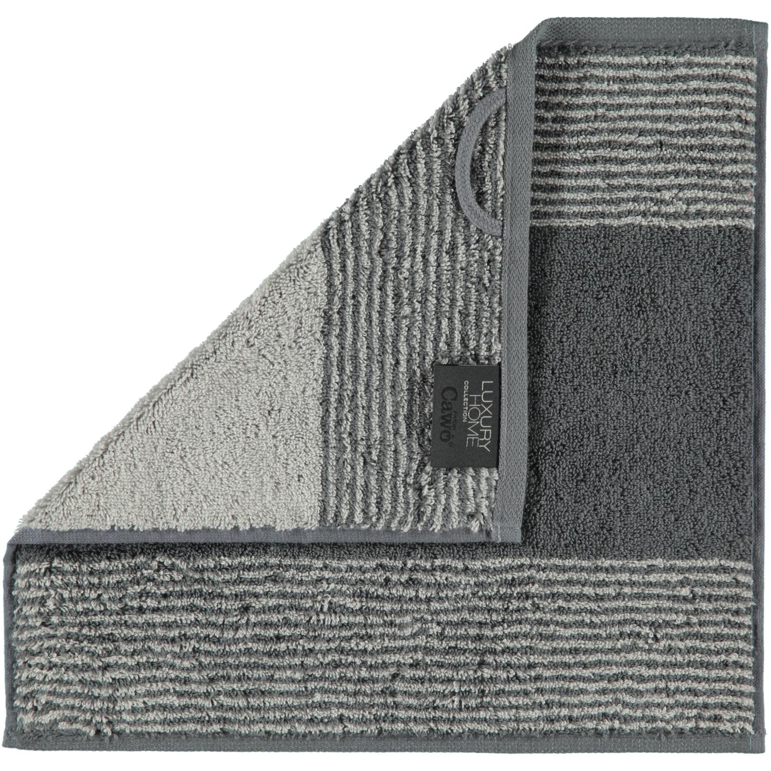 Полотенце 30 х 30 см Schiefer Two-Tone Cawo Полотенце 30 х 30 см Schiefer Two-Tone Cawo | https://grandposuda.com.ua