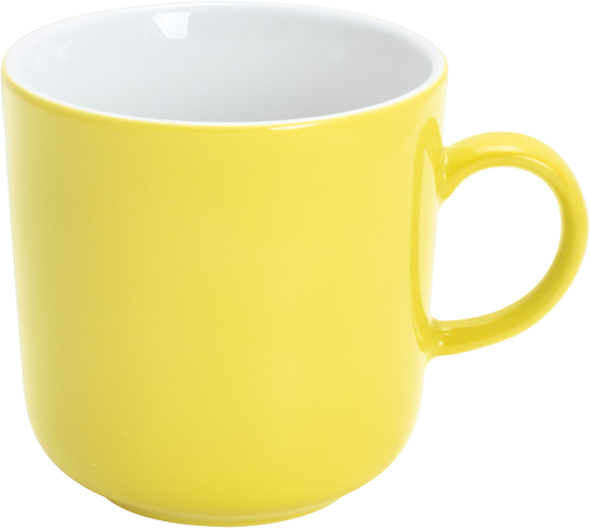 Kahla Кружка для кави 0,30 л, жовта Pronto Colore | https://grandposuda.com.ua