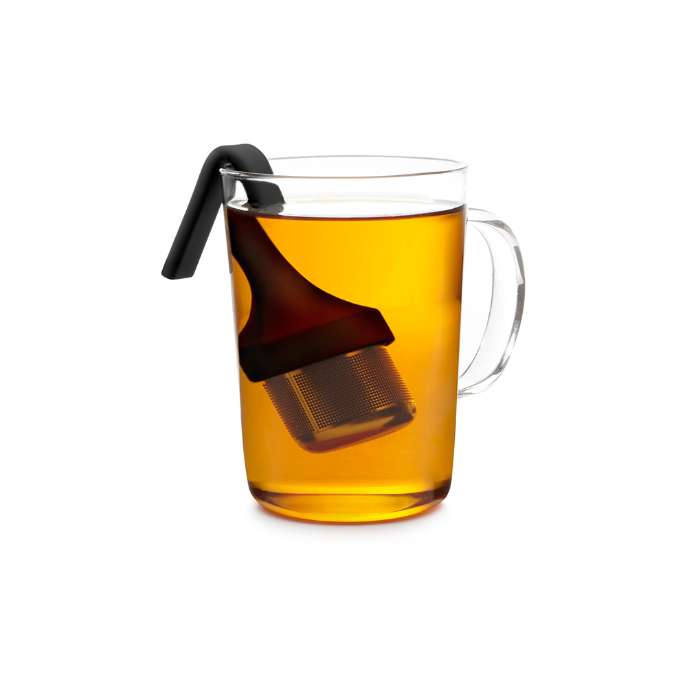 Umbra Емкость для заваривания 4х16,5х4 см черная Mytea | https://grandposuda.com.ua