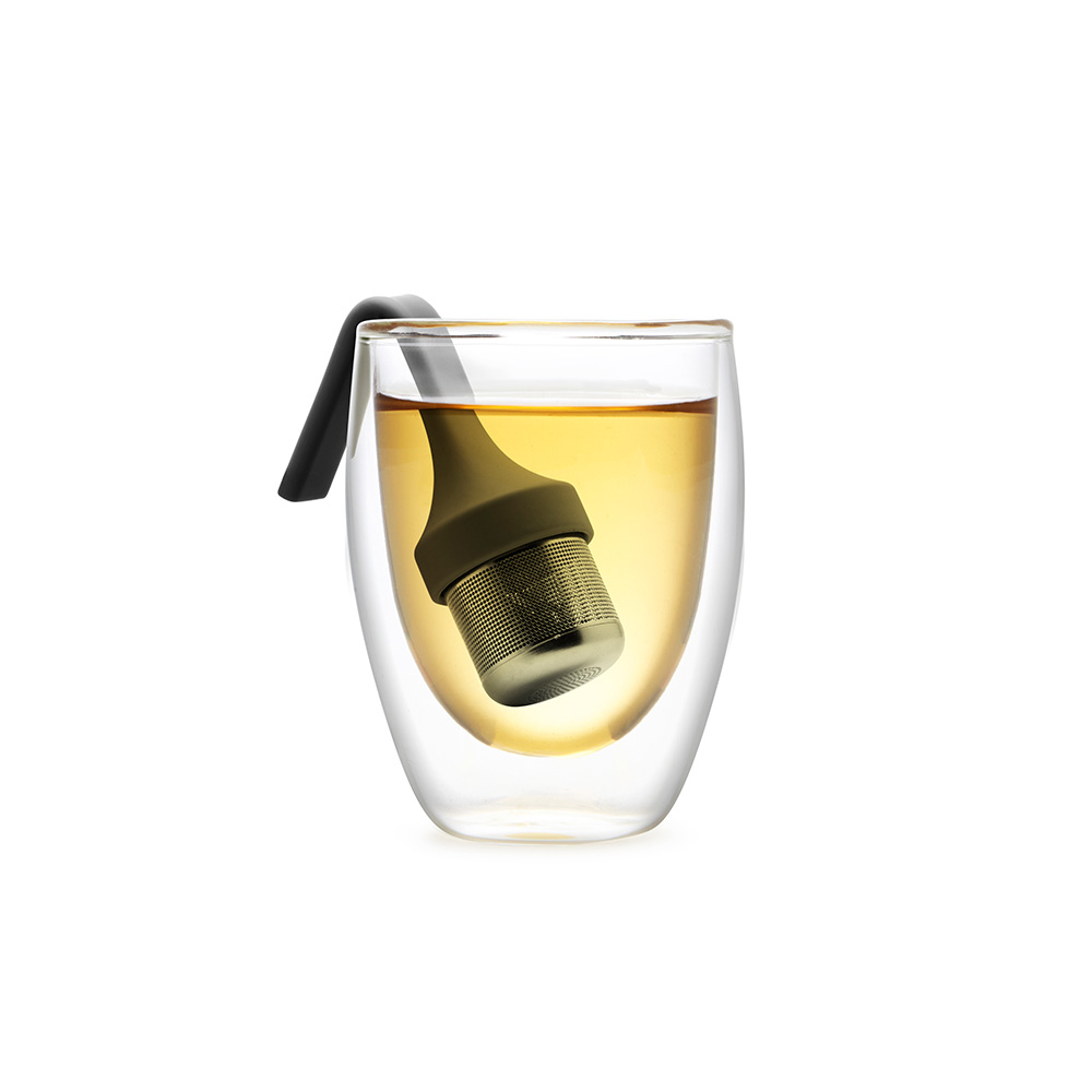 Umbra Емкость для заваривания 4х16,5х4 см черная Mytea | https://grandposuda.com.ua