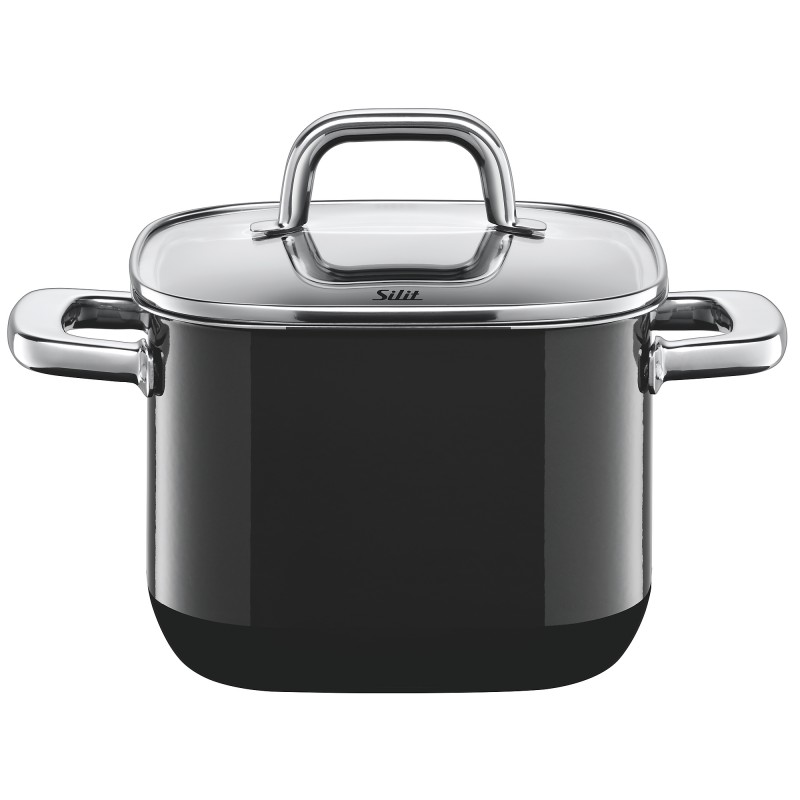 Silit Каструля 18 см, глибока Quadro Black | https://grandposuda.com.ua
