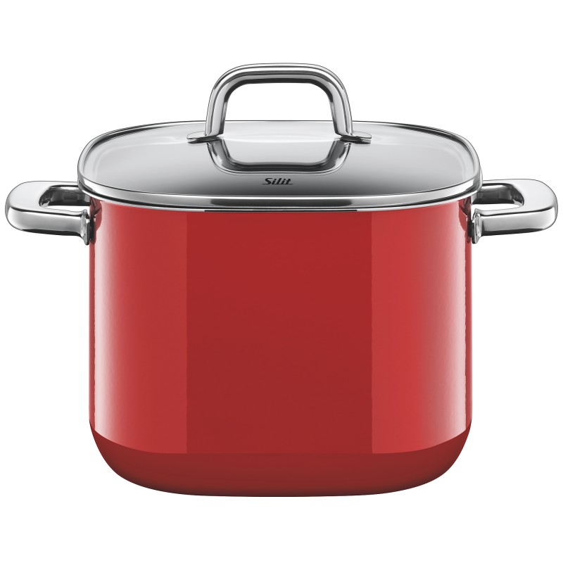 Silit Каструля, глибока Ø 22 см Quadro Red | https://grandposuda.com.ua