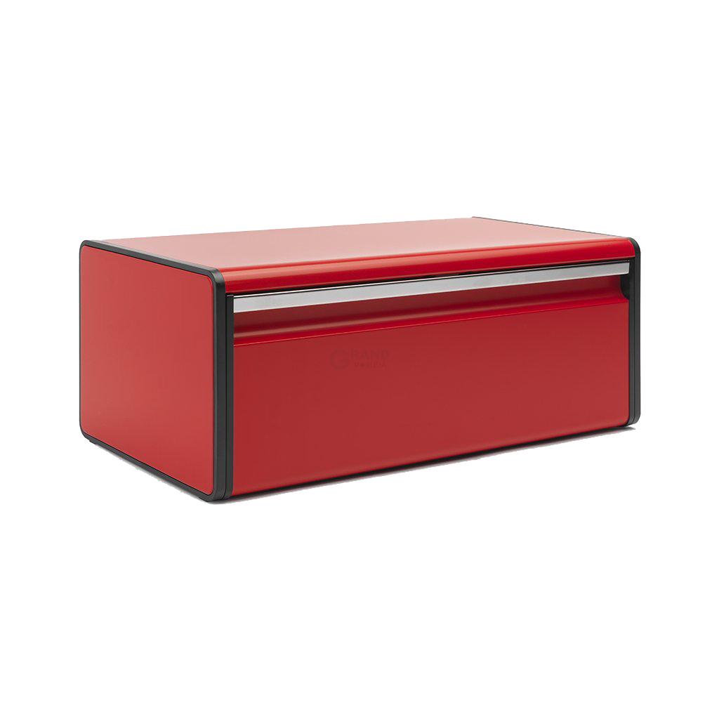 Brabantia Хлібниця з піднімається кришкою 18,7х46,5х25 см червона | https://grandposuda.com.ua