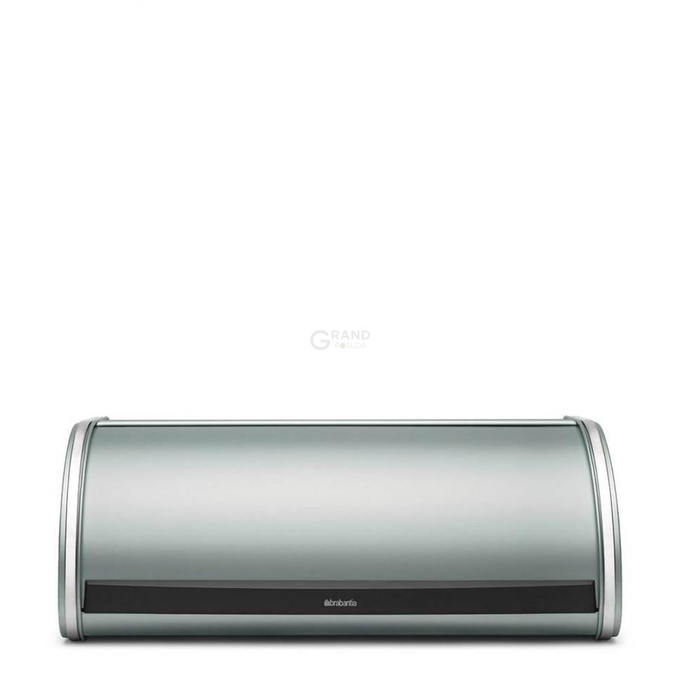 Brabantia Хлібниця з зрушується кришкою 17,5х44,8х27 см мятний металік | https://grandposuda.com.ua