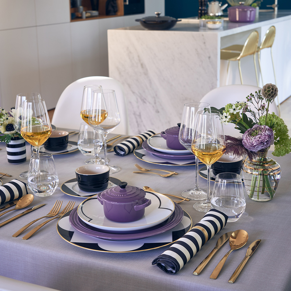Le Creuset Набір з 4 келихів для білого вина 400 мл | https://grandposuda.com.ua