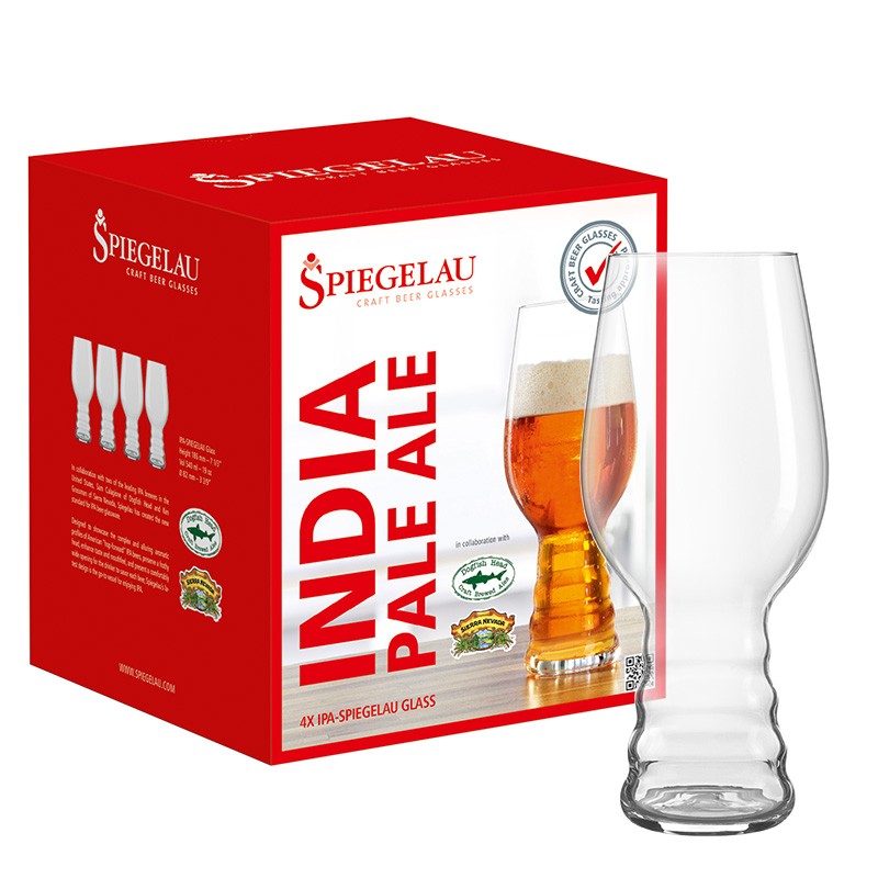 Spiegelau Набір келихів для пива IPA 540 мл, 4 предмета Craft Beer Glasses | https://grandposuda.com.ua