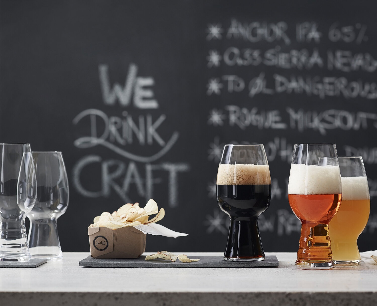 Spiegelau Набір пивних бокалів для дегустації 3 предмета Tasting Kit Craft Beer Glasses | https://grandposuda.com.ua